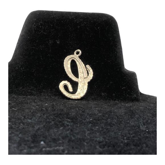 Unique Retro Script “C” Silver Plated Embedded With Sparkling Rhinestone Pendant - Picture 11 of 11